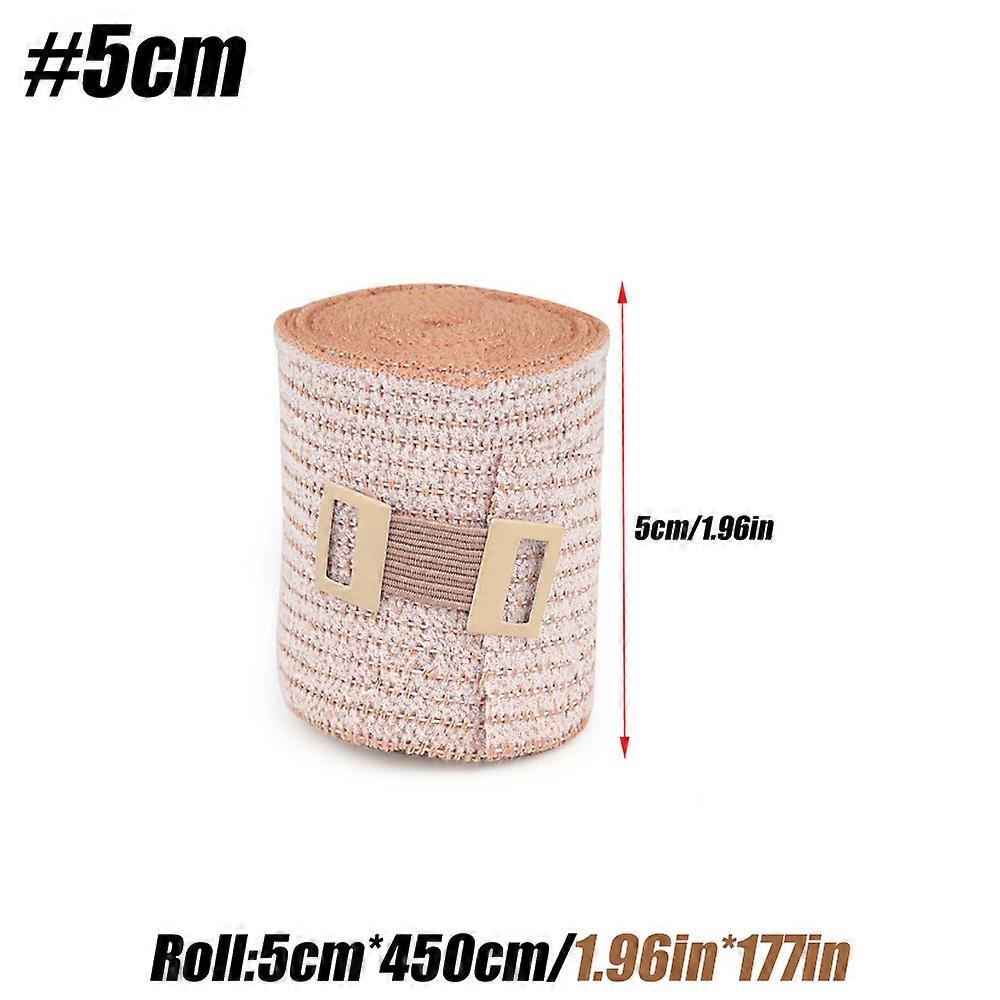 Cinta de gasa transpirable deportiva autoadhesiva vendaje elástico ecológico flexibilidad libre enrollamiento vendaje fijación dedo muñeca pierna