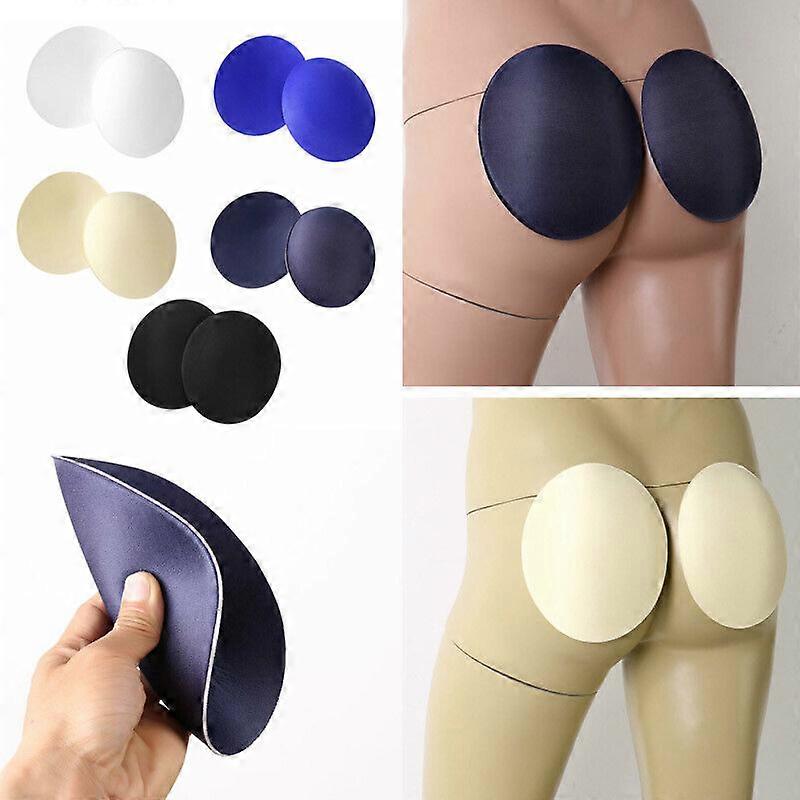 1 Pair Men's Foam Rear Enhancing Removable Butt Hip Lift Push Up Pads Insert 6"