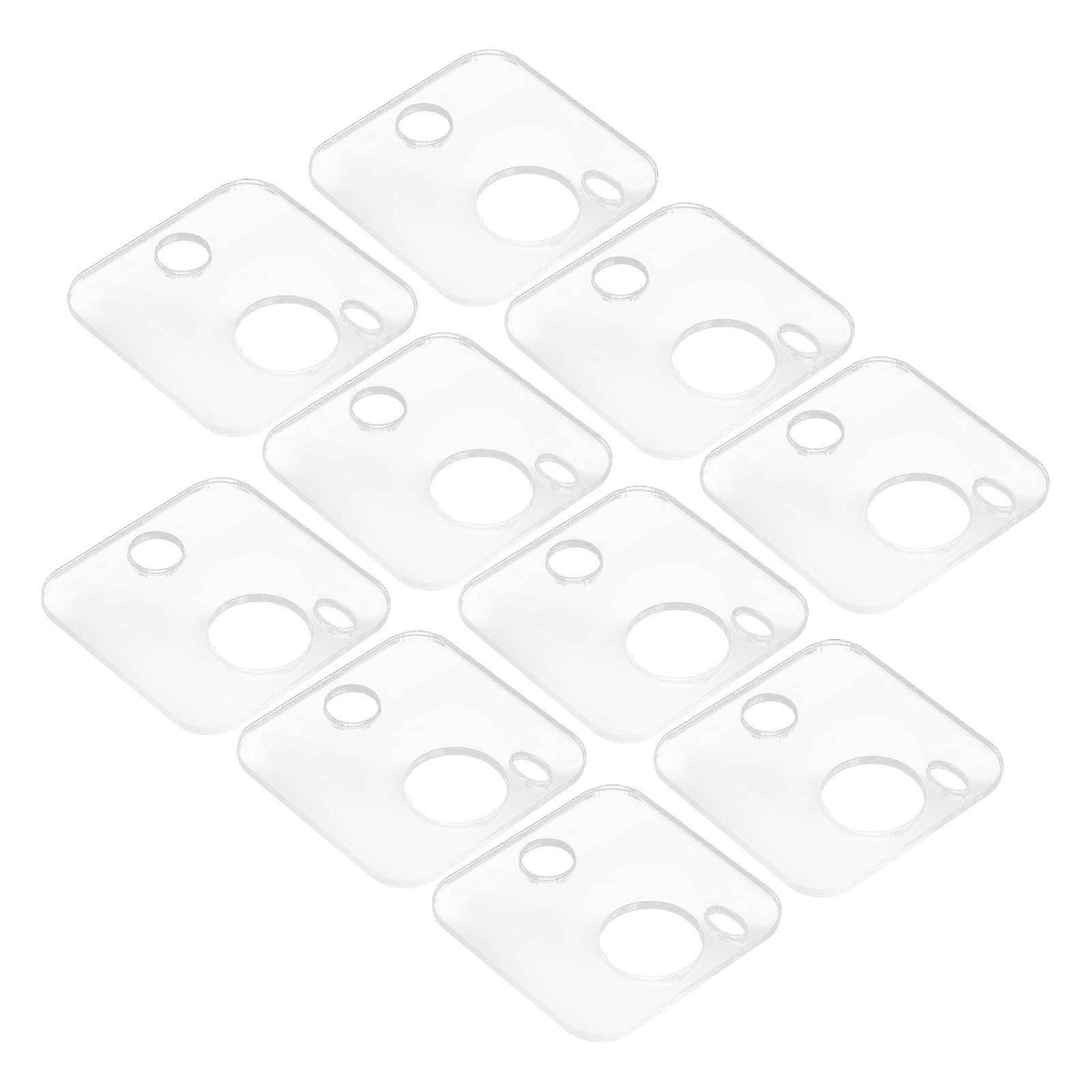 Transparent Acrylic Floss Organizer for 30Pcs Embroidery Thread Storage