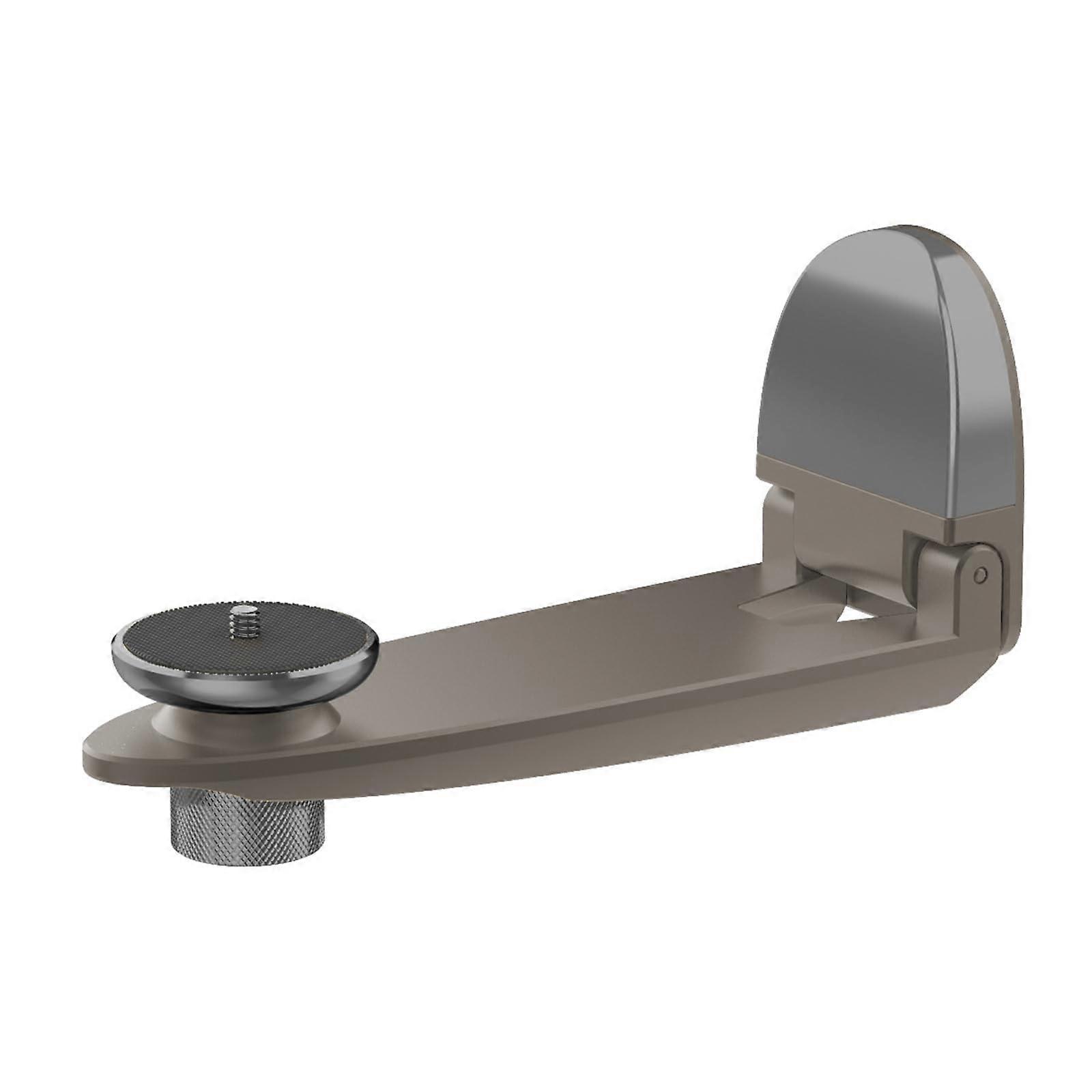 Aluminum Alloy Projector Wall Mount With Adjustable Folding Arm 360 Degree Rotation Coffee Gray