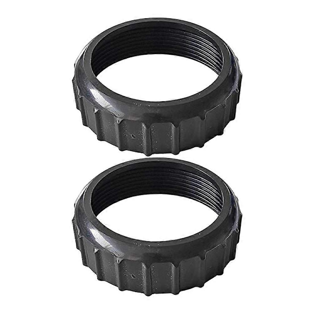 2pcs SPS Sand Pump Cover Threaded Black Collar Fixed Threaded Ring Threaded Ring Accessory for SPS100 SPS75 SPS50 SPS25