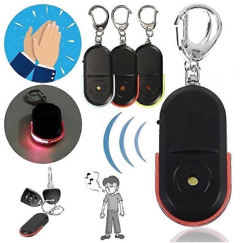 Key Finder, Remote Tracking Device, Easy to Use for Elderly, Car Key Tracking Tag