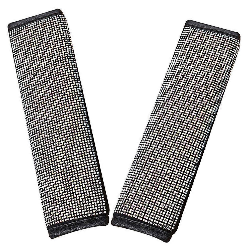 Crystal Shift Knob Cover for Car Use with Elegant Rhinestone 6Pcs