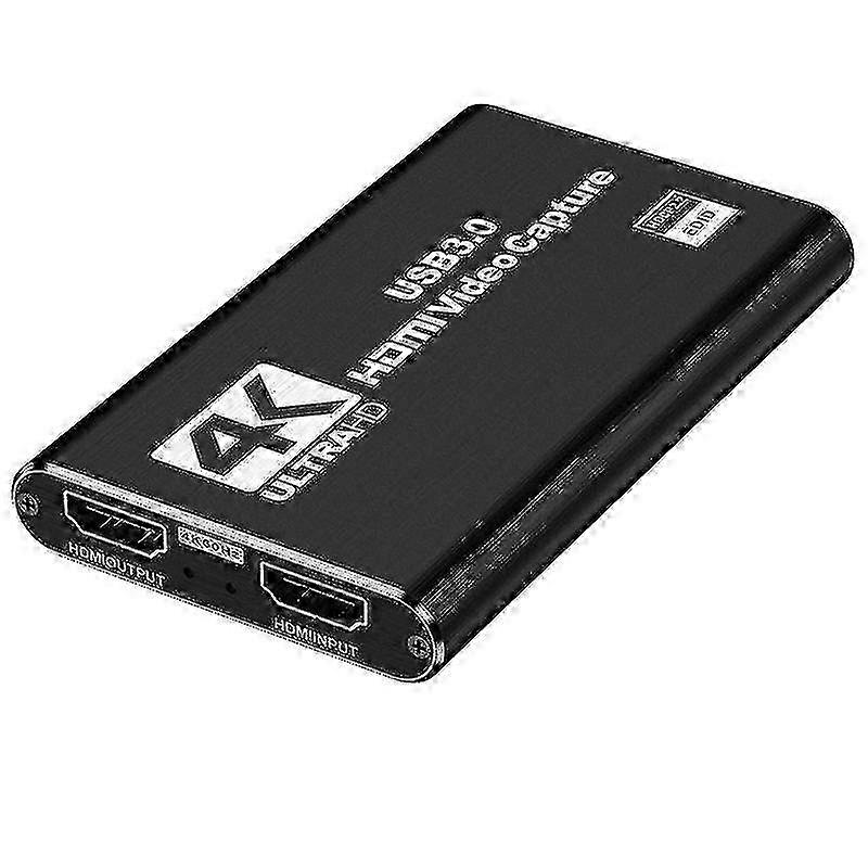 4k Usb 3.0 Video Capture Card Hdmi Compatible With 1080p 60fps Hd Video Recorder Game Recorder Board Real Time Streaming Grabber
