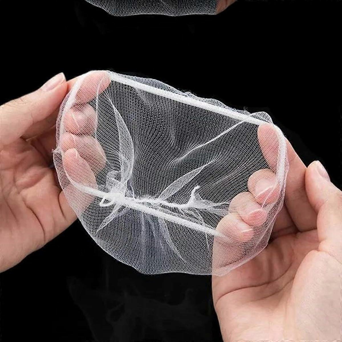 Sink Strainer Bags 100pcs AntiClogging Kitchen Sink Filter Mesh for Basket Strainer