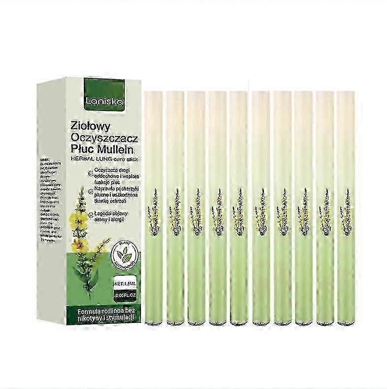 10PCS Lung Cleanse with Herbal Diffuser Pen 1.5ml