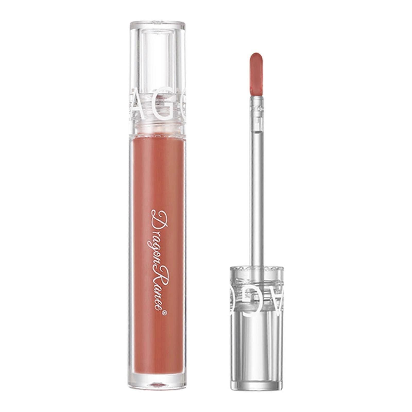 Waterproof Moisturizing Lip Gloss with Vitamin E, Long Lasting Glossy Lip Glaze 5ml
