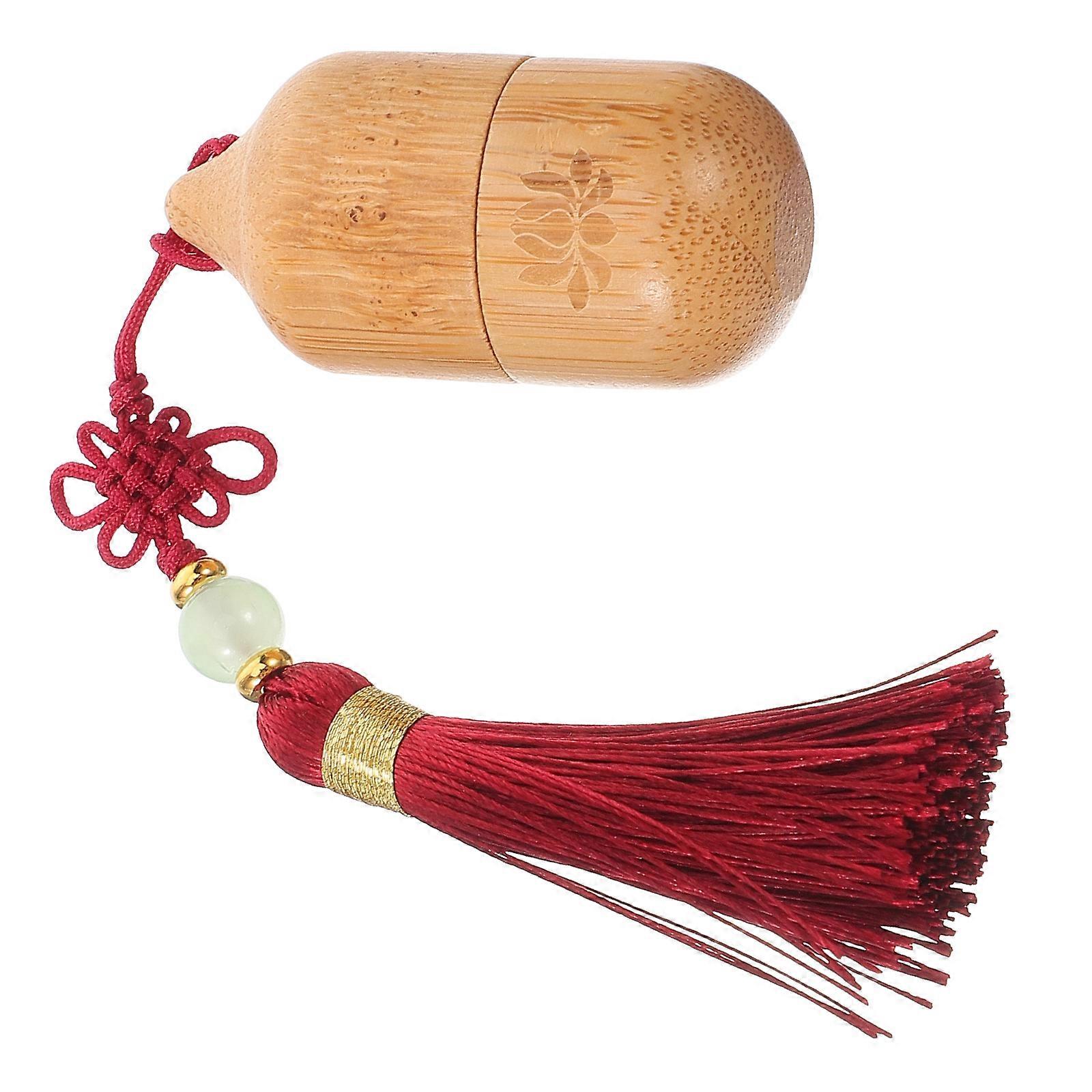 Roller Ball Bottle Bamboo Essential Oil Roller for Storage 3Pcs