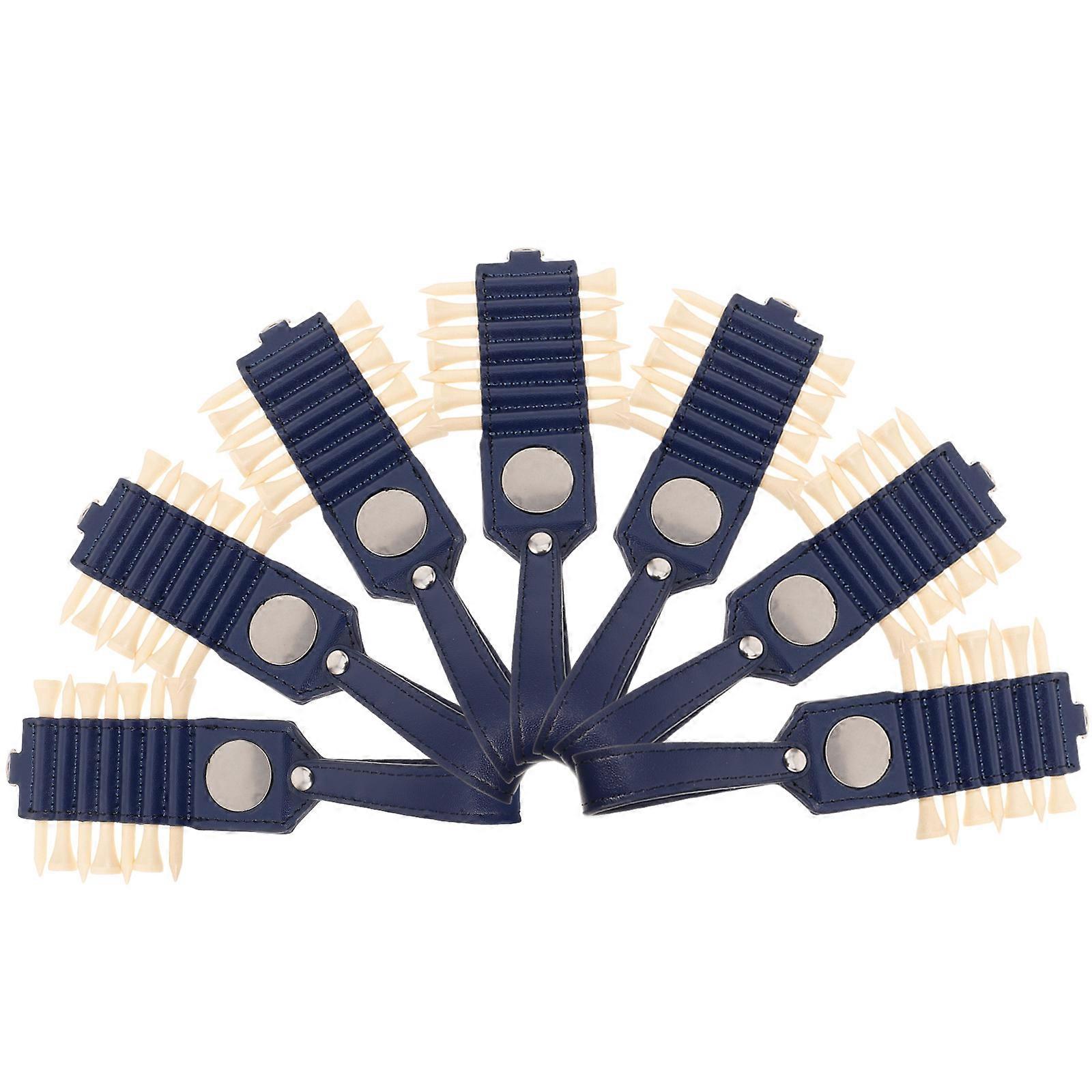 Golf Tees Keeper 5 Sets Portable Storage Solution For Golf Enthusiasts Blue