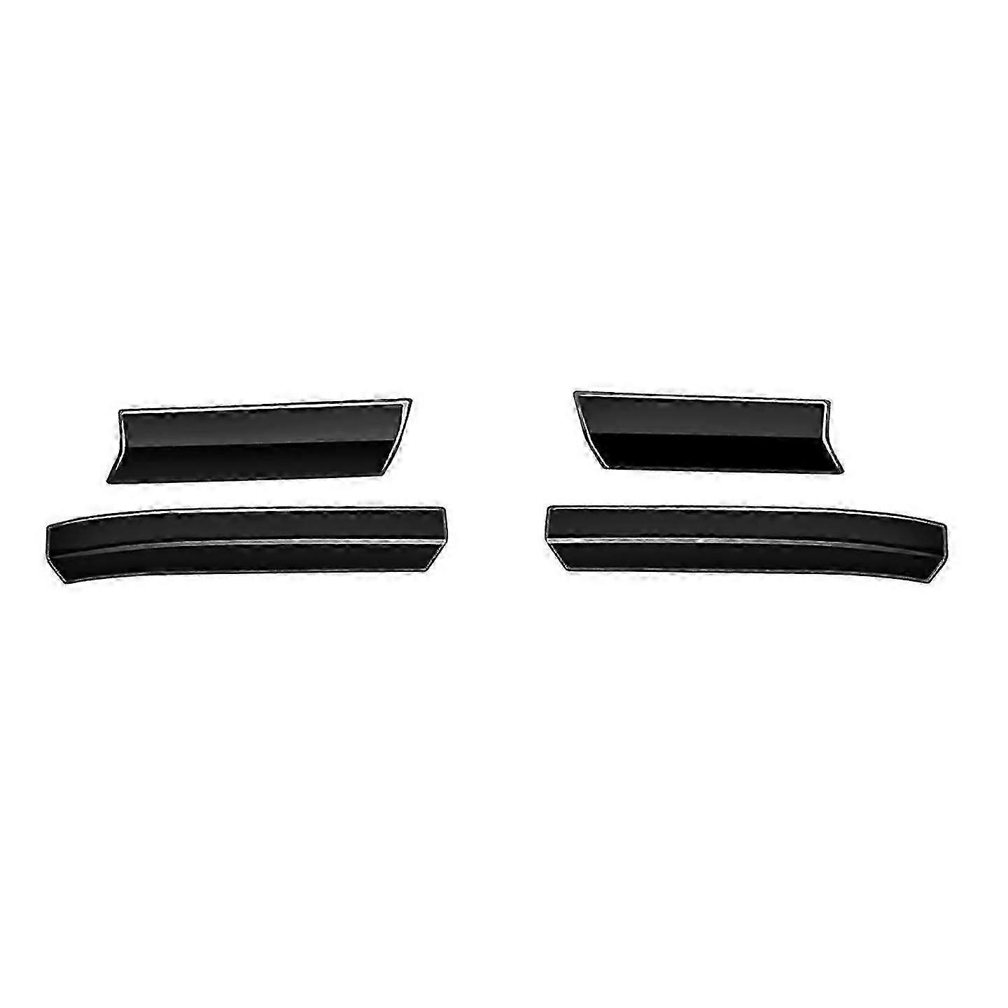 For Car Side Rear View Mirror Trim Compatible For 2024 Gloss Black