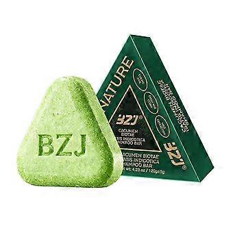 Adequado para barra de shampoo Nature Triangle, shampoo Nature Seven Green Soap, barra de shampoo capilar Natural Usman Grass para mulheres e homens, shampoo sólido e condicionador.