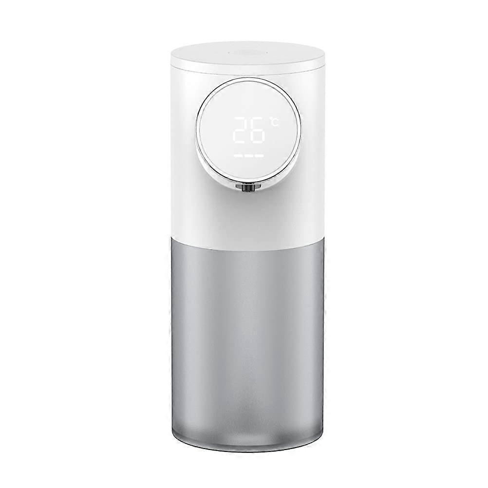 Automatic Soap Dispenser with Temperature Display, USB Rechargeable Touchless Foaming Design