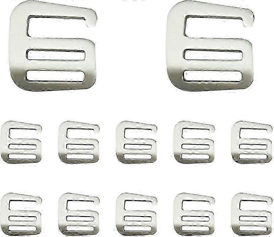 12 Pcs Metal G Hooks Webbing Buckles Strong Quick Release Buckles for Backpack