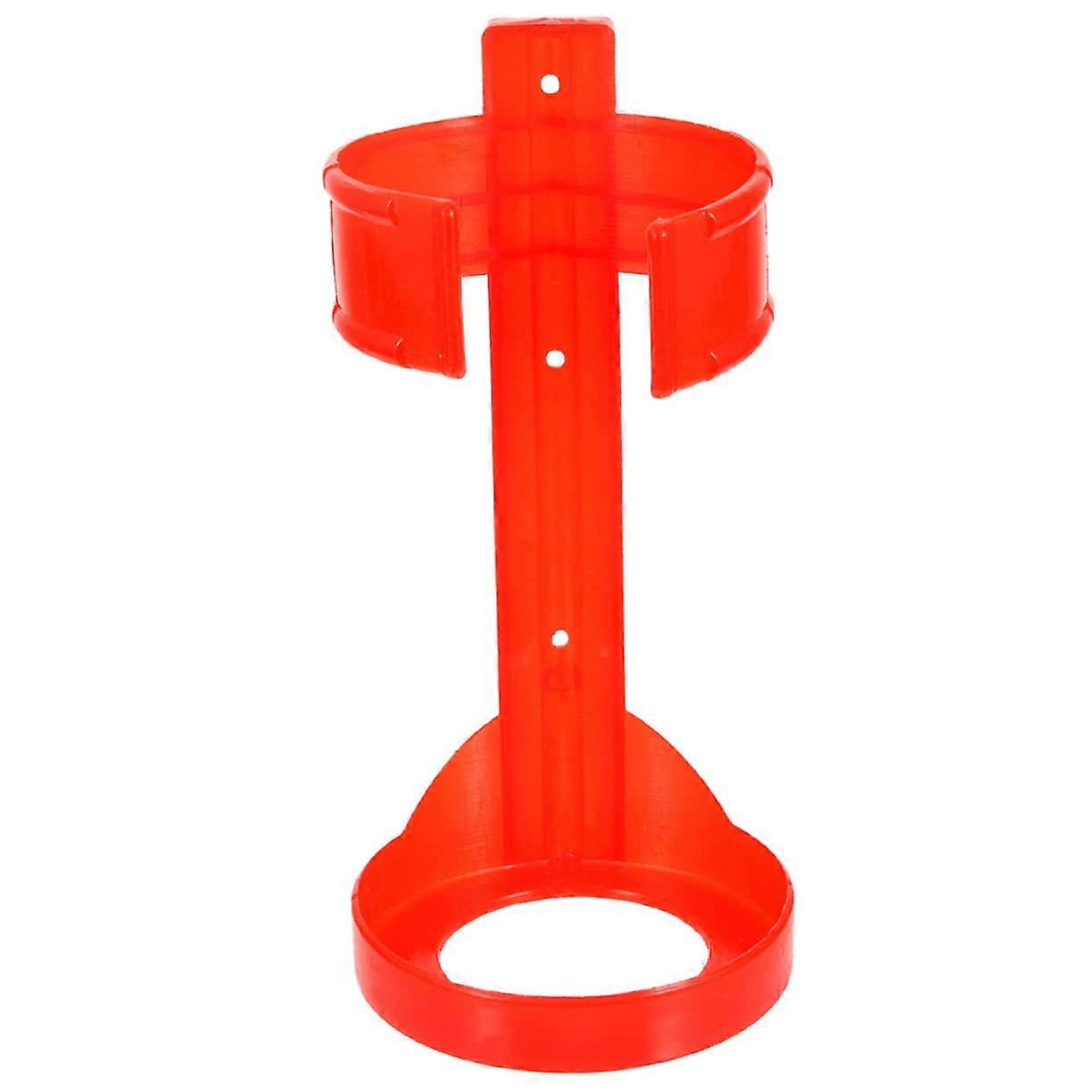 Fire Extinguisher Wall Mount Bracket Holder 27.5x15cm Secure Space Saving Easy Install