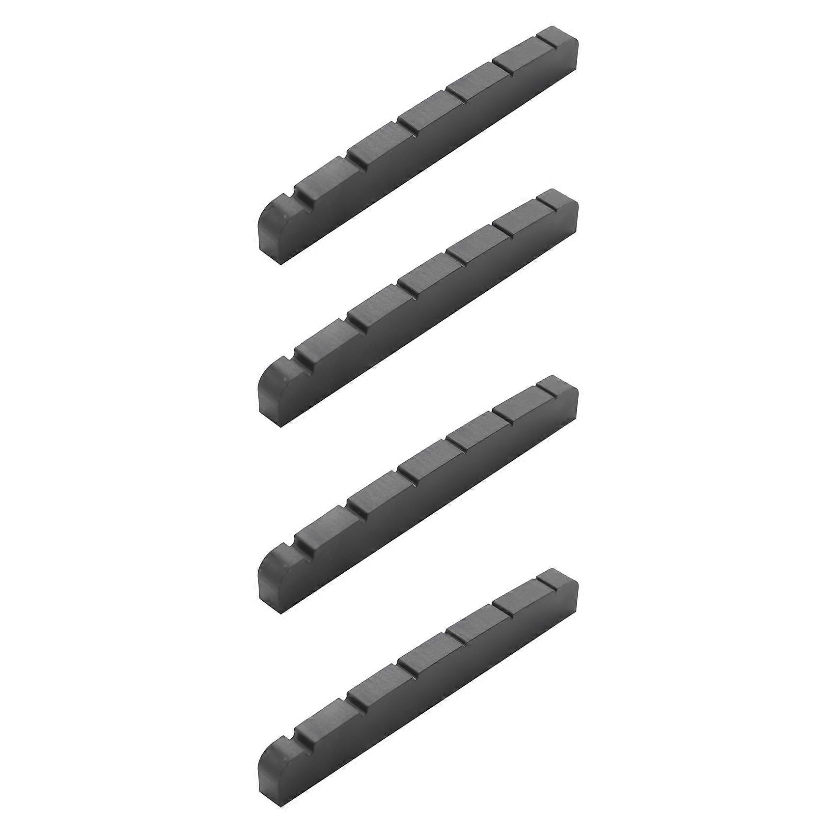 4X PT500000 XL Black Self-Lubricating Slotted Nut