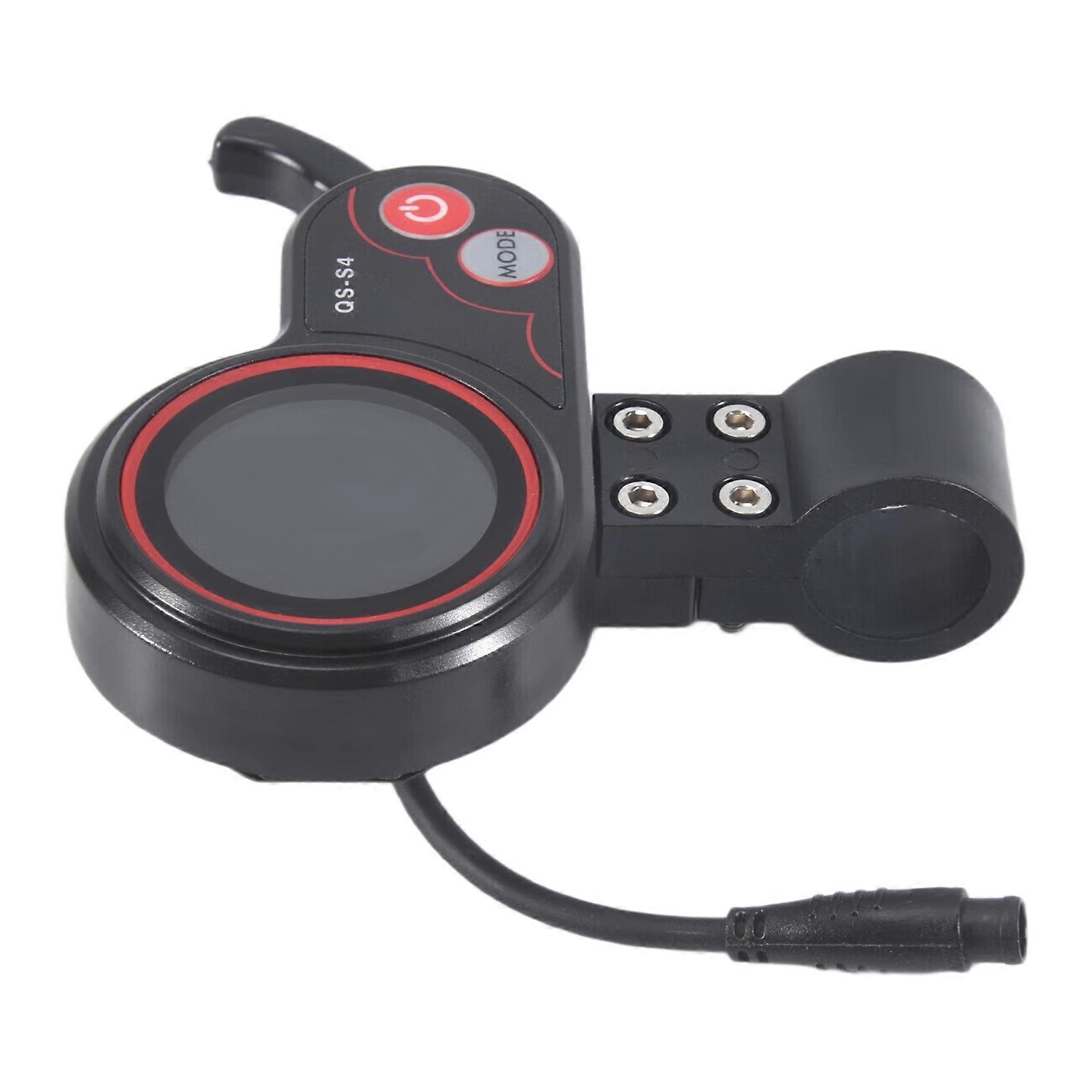 QS-S4 écran LCD à Pouce 48V-60V Pour Trottinette Zero – Afficheur 6PIN, Compact Et Fiable