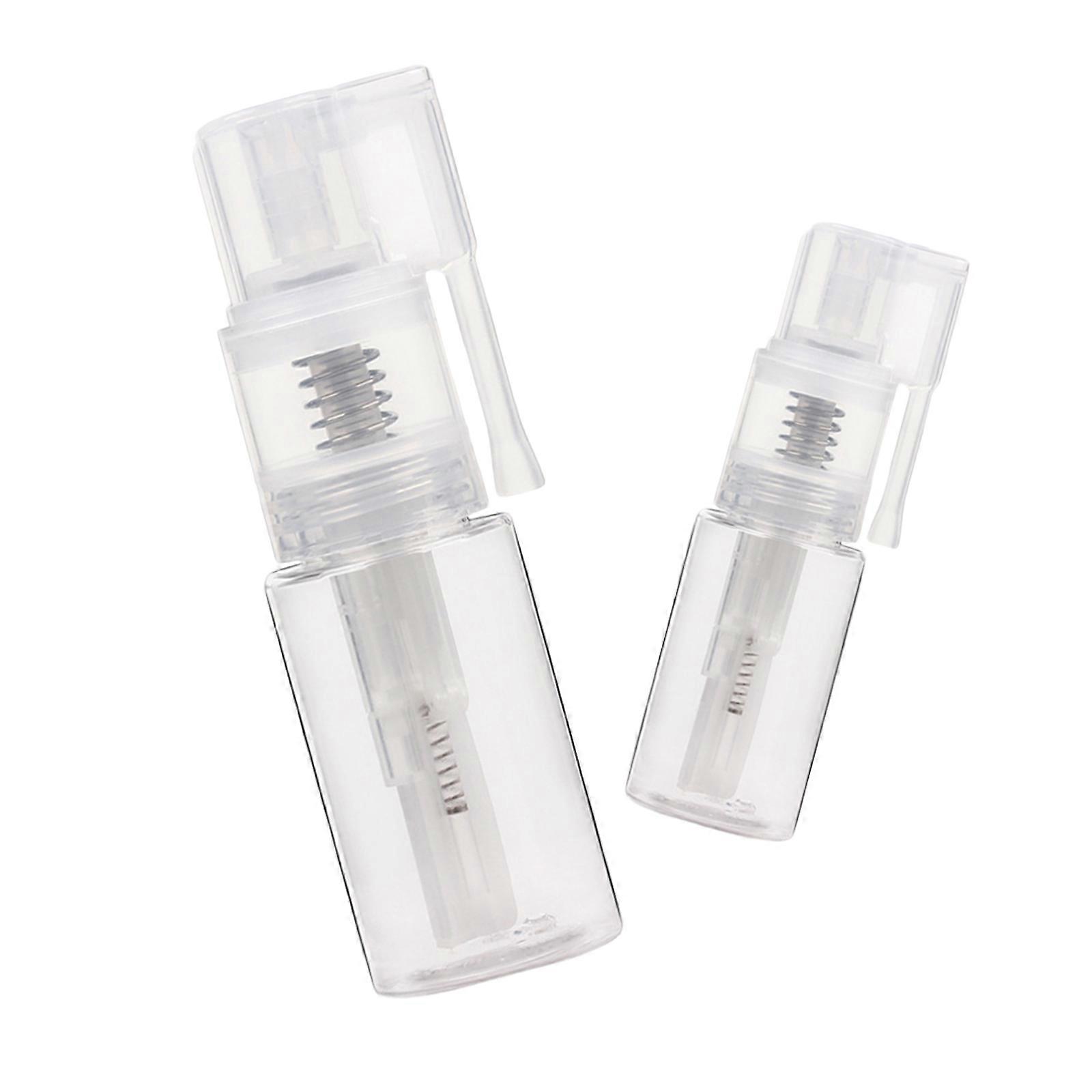 Multi-purpose Powder Sprayer 2Pcs Clear Spray Bottle Designed For Daily Use Featuring Leak-proof Functionality