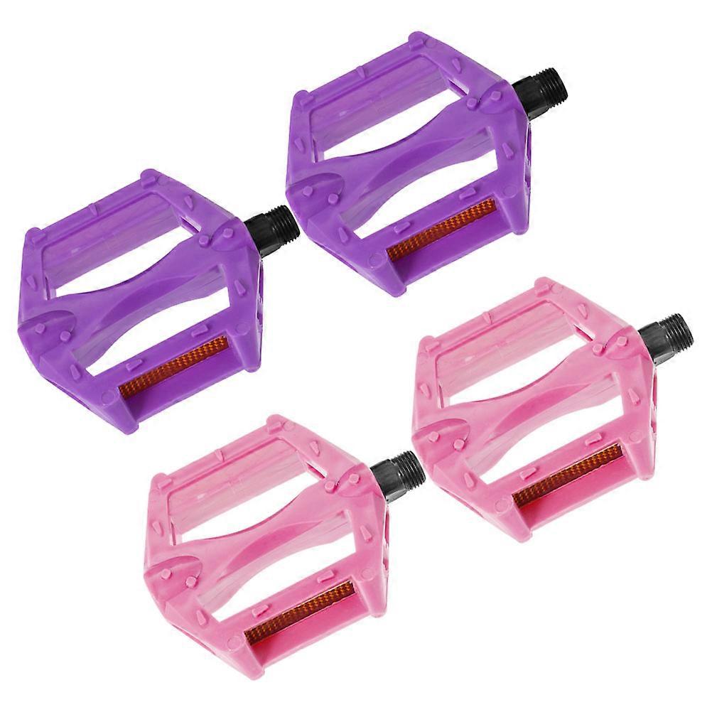 Assorted Bike Pedals Replacement Bicycle Pedals 2Pairs