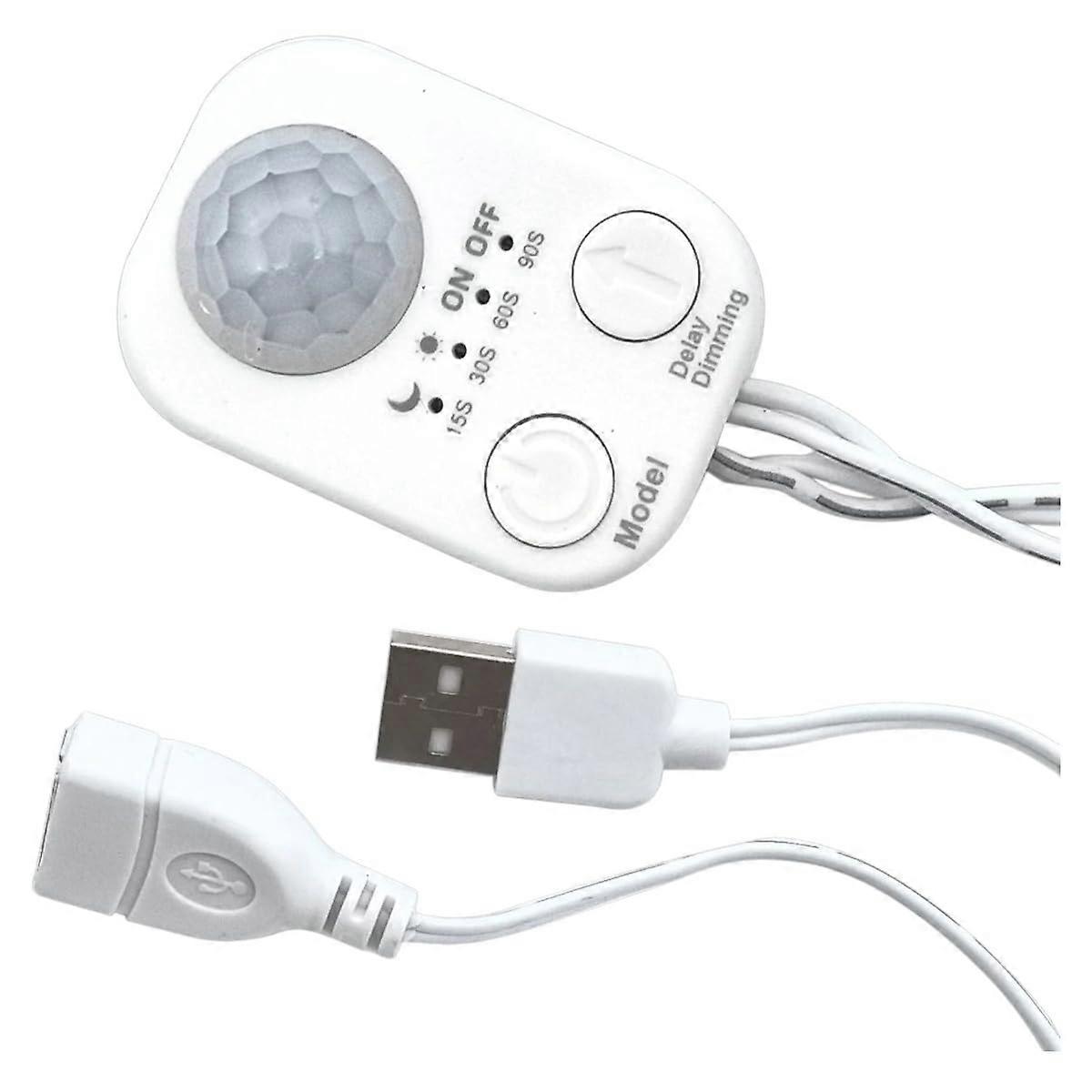 PIR Motion Sensor Switch for LED Lights, Smart Infrared Motion Detector for Home Automation