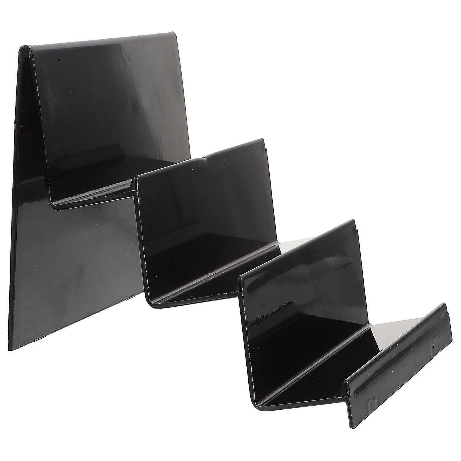 Multi-Tier Acrylic Display Shelf for Wallet Holder Organizer
