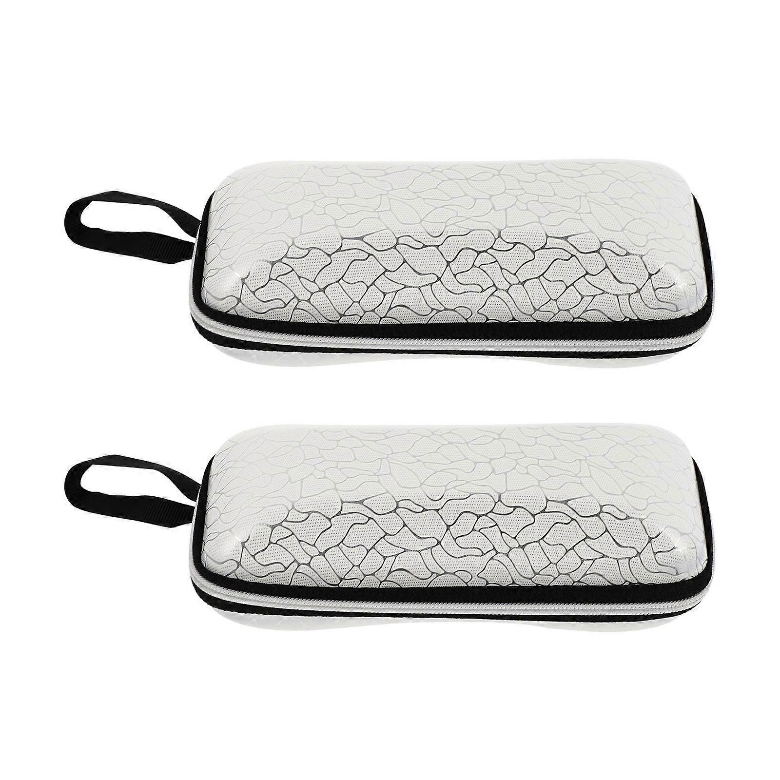 Anticrush Glasses Box for Storage 2Pcs Simple Protection Cases