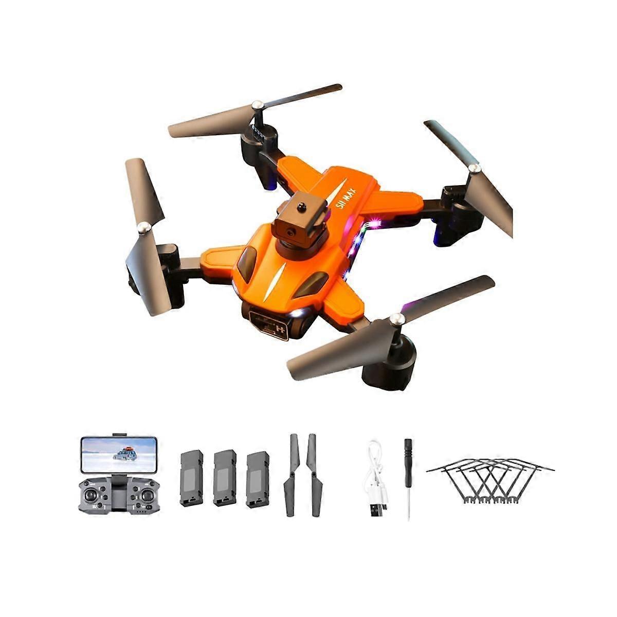 8K HD Dual Camera Drone Remote Control Airplane Toys with Automatic Obstacle Avoidance Function for