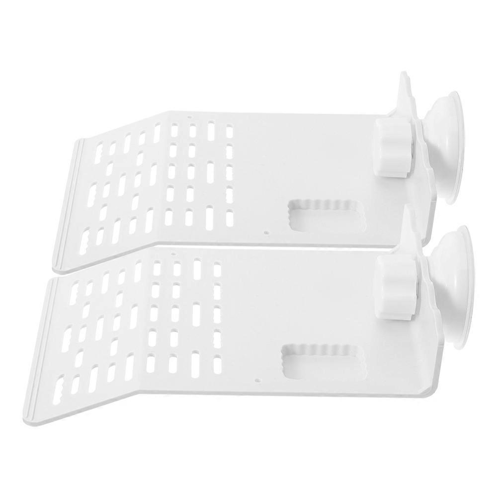 Turtle Basking Platform for Reptile Habitat with Suction Cup 2Pcs Set