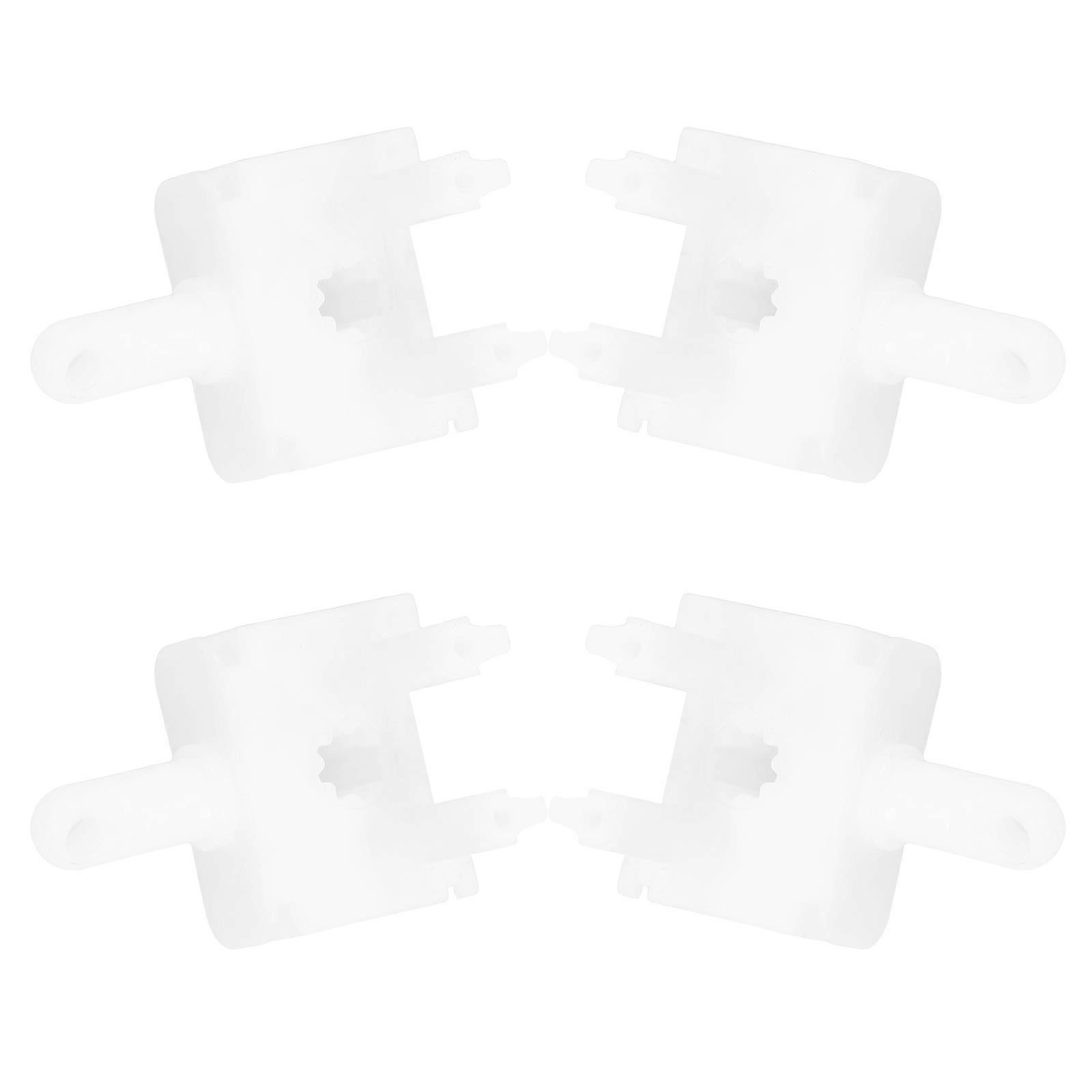 White Vertical Blind Wand Control Replacement 4Pcs for Window Repairs