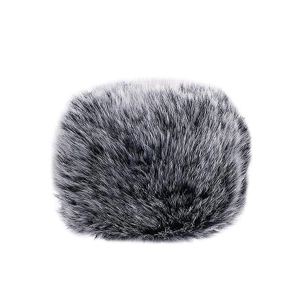 Plush Microphone Sleeve Splash-Proof Wind Muff Microphone Accessory