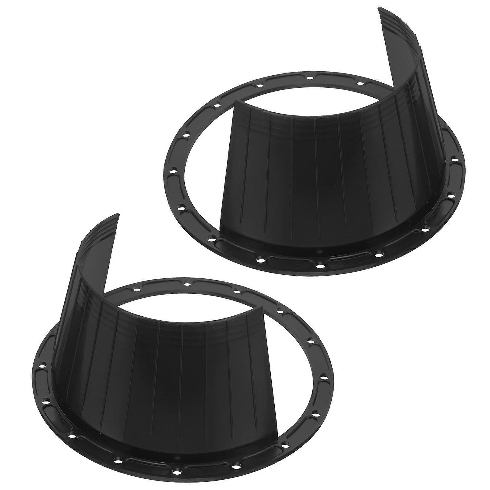2pcs Speaker Adapter Splashproof Speaker Ring Audio Speaker Replacement Pad