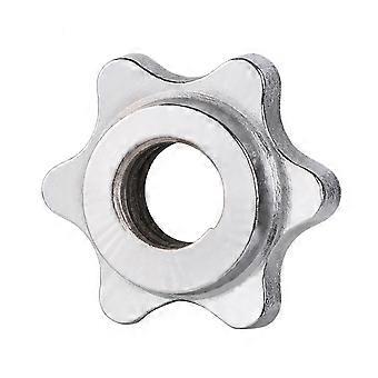 Steel Fixed Dumbbell Dumbell Accessory Spin-lock Weight Lifting Accessories Collar Screw Dumbell Nut Hexagon Nut Barbell Bar