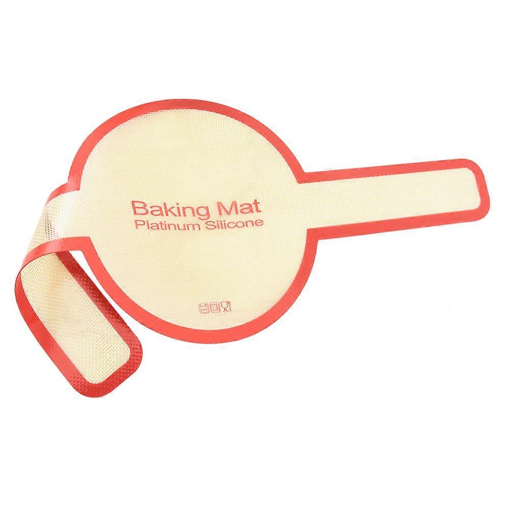 1pc Durable Bread Baking Mat Practical Non-stick Bakeware Pad for Home (Red)