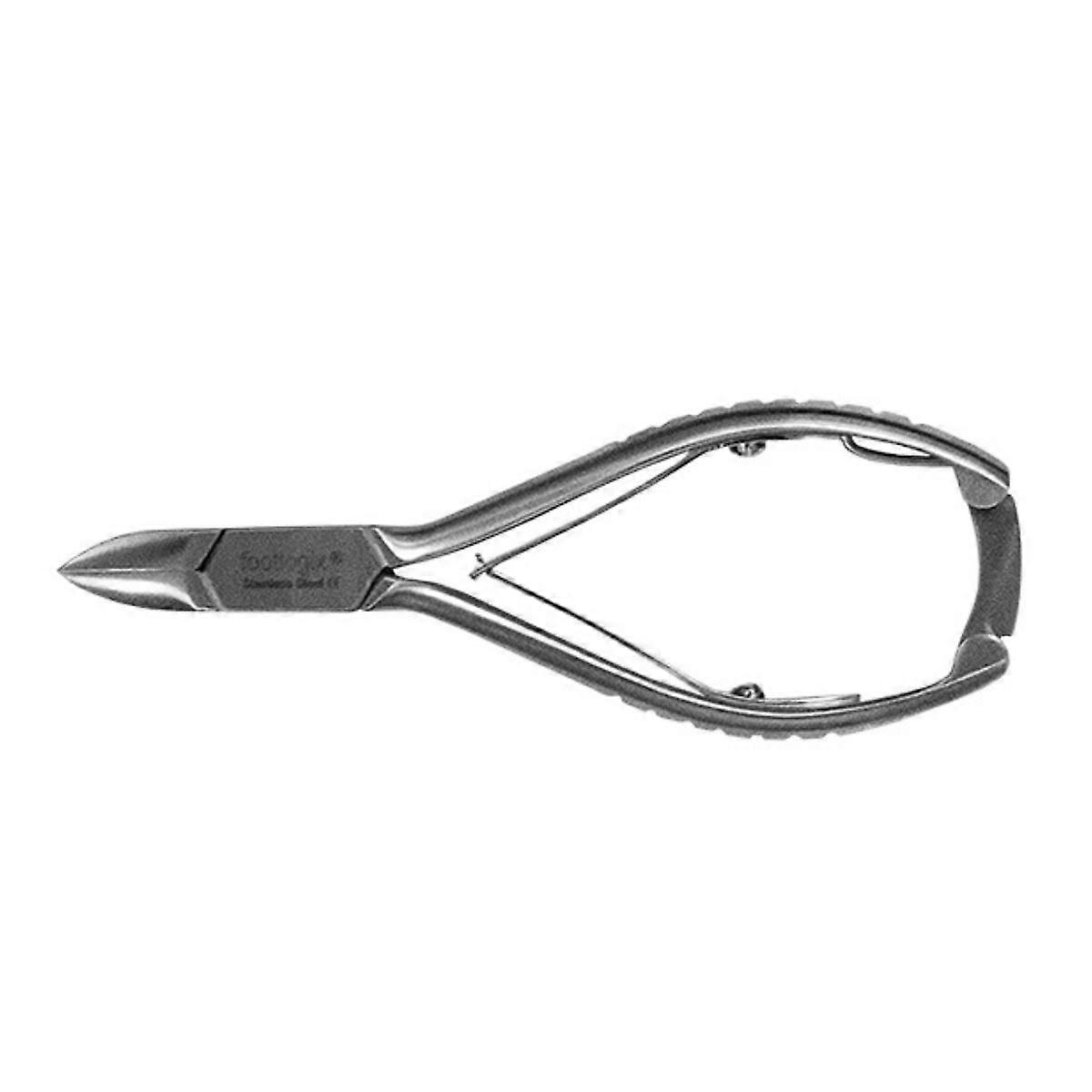 Footlogix Flat Edge Nail Nipper 4.0" Double Spring Pedicure Tool