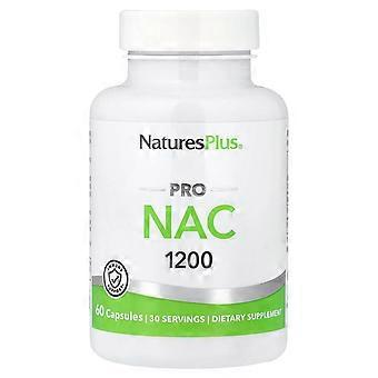 NaturesPlus, Pro, NAC 1200, 60 Capsules (600 mg per Capsule)