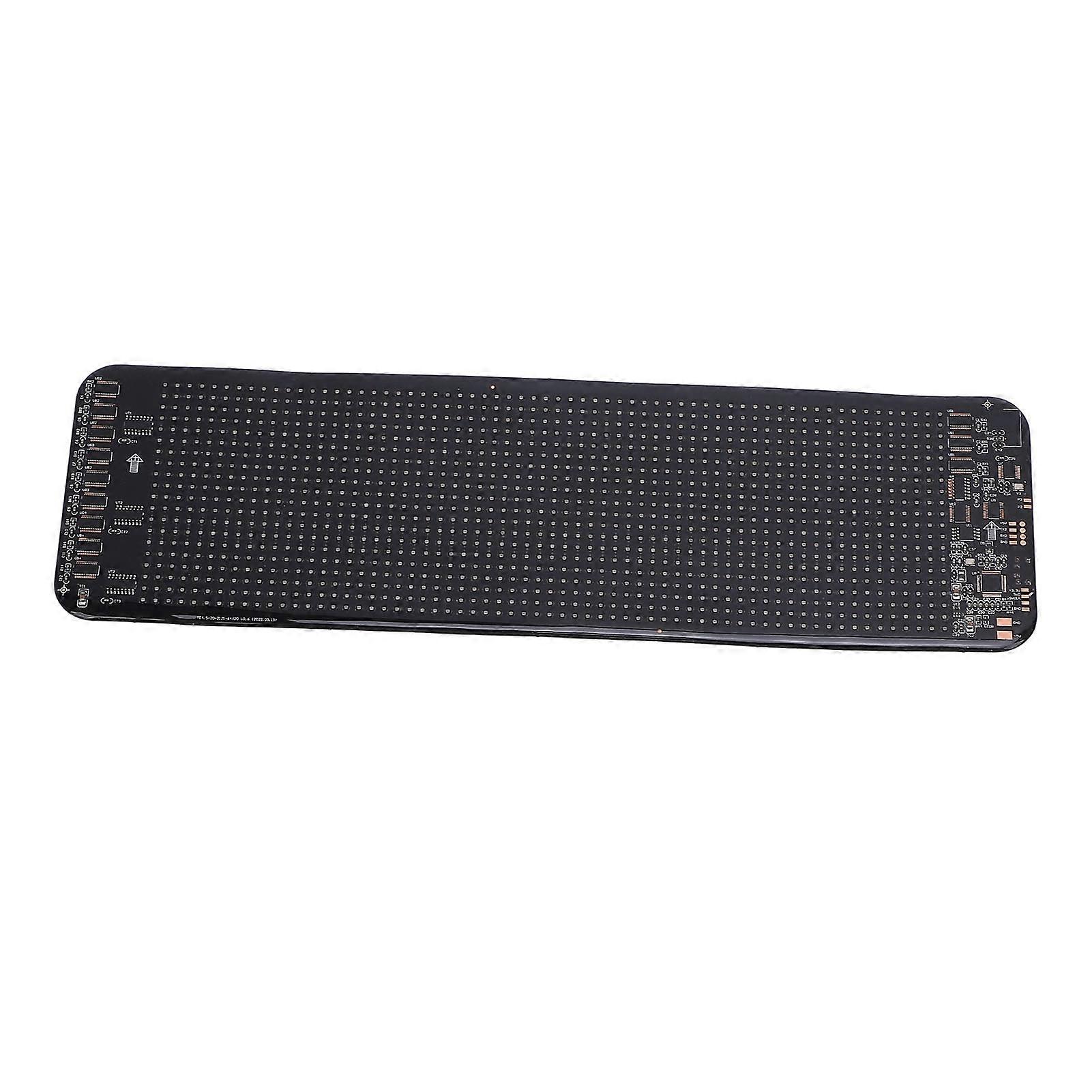 Dynamic Devil Eyes Light 64x20 Screen Pixels Programmable Flexible Dynamic Window Screen LED Display