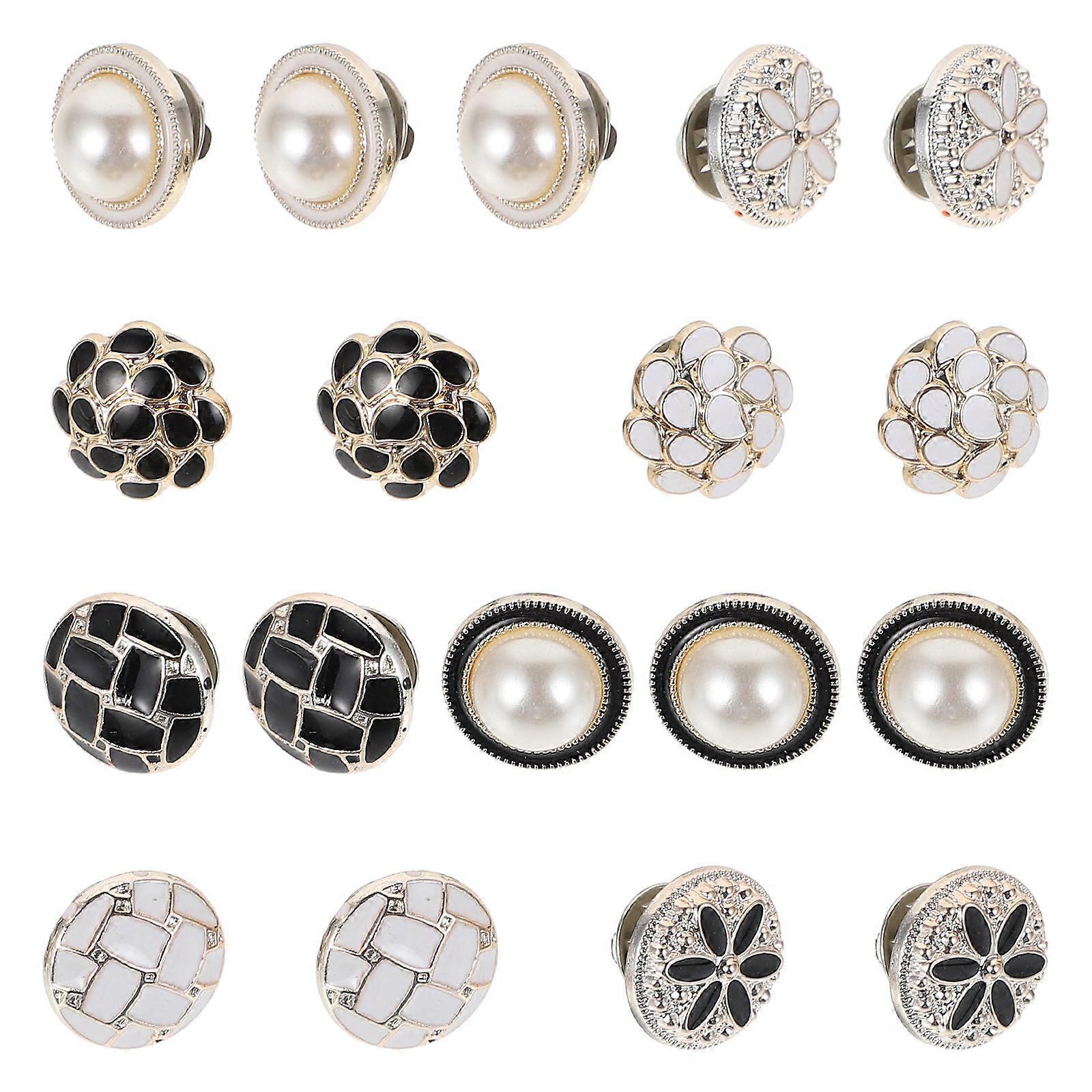 Immune Seam Button Clothes Decorative Buttons for Decor 20Pcs