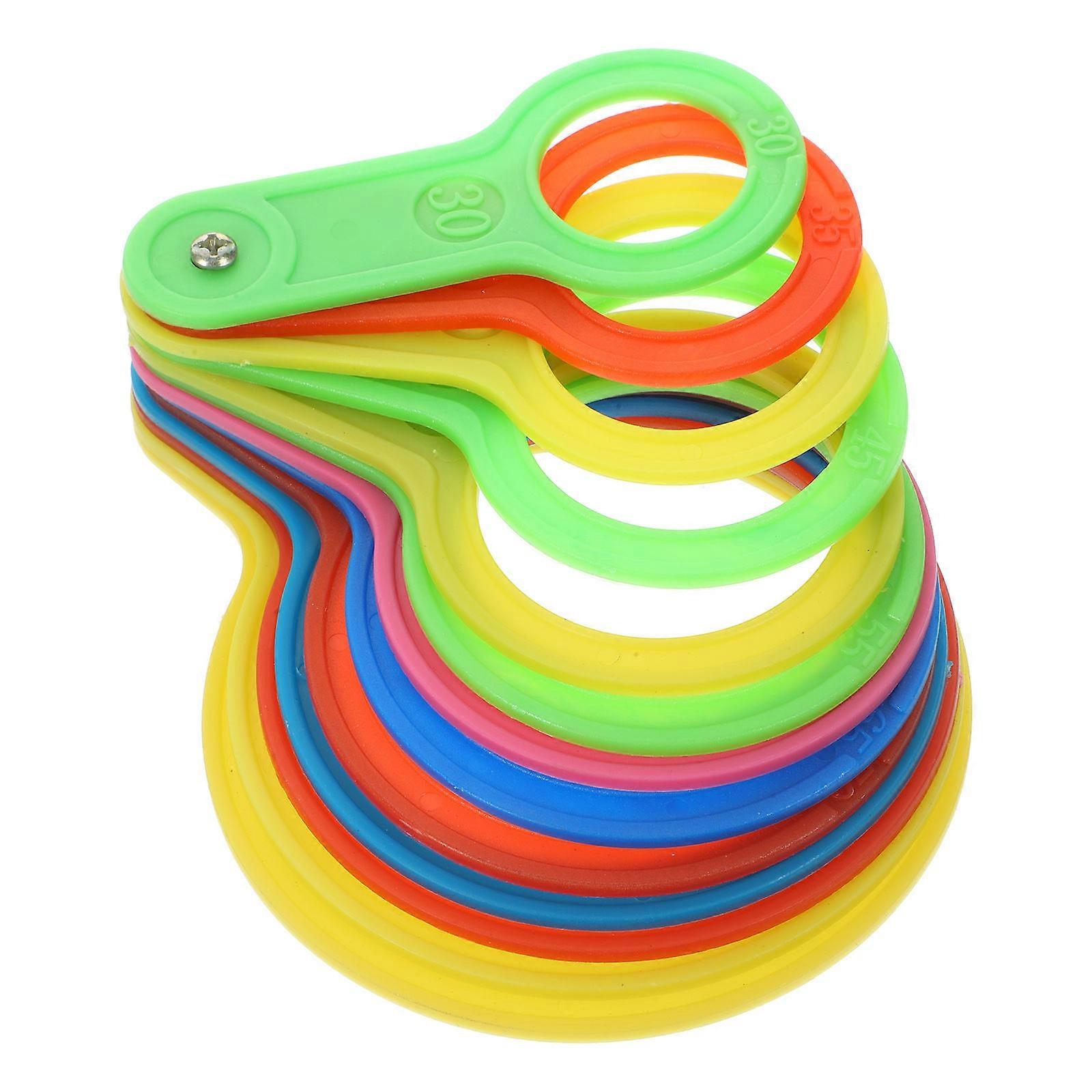 Fruit Diameter Measuring Circle for Measurement 1Set Plastic Portable