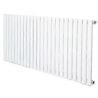 Oval Single Column Radiator 600 x 1440mm Modern Designer Single Panel Central Heating Heater Gloss