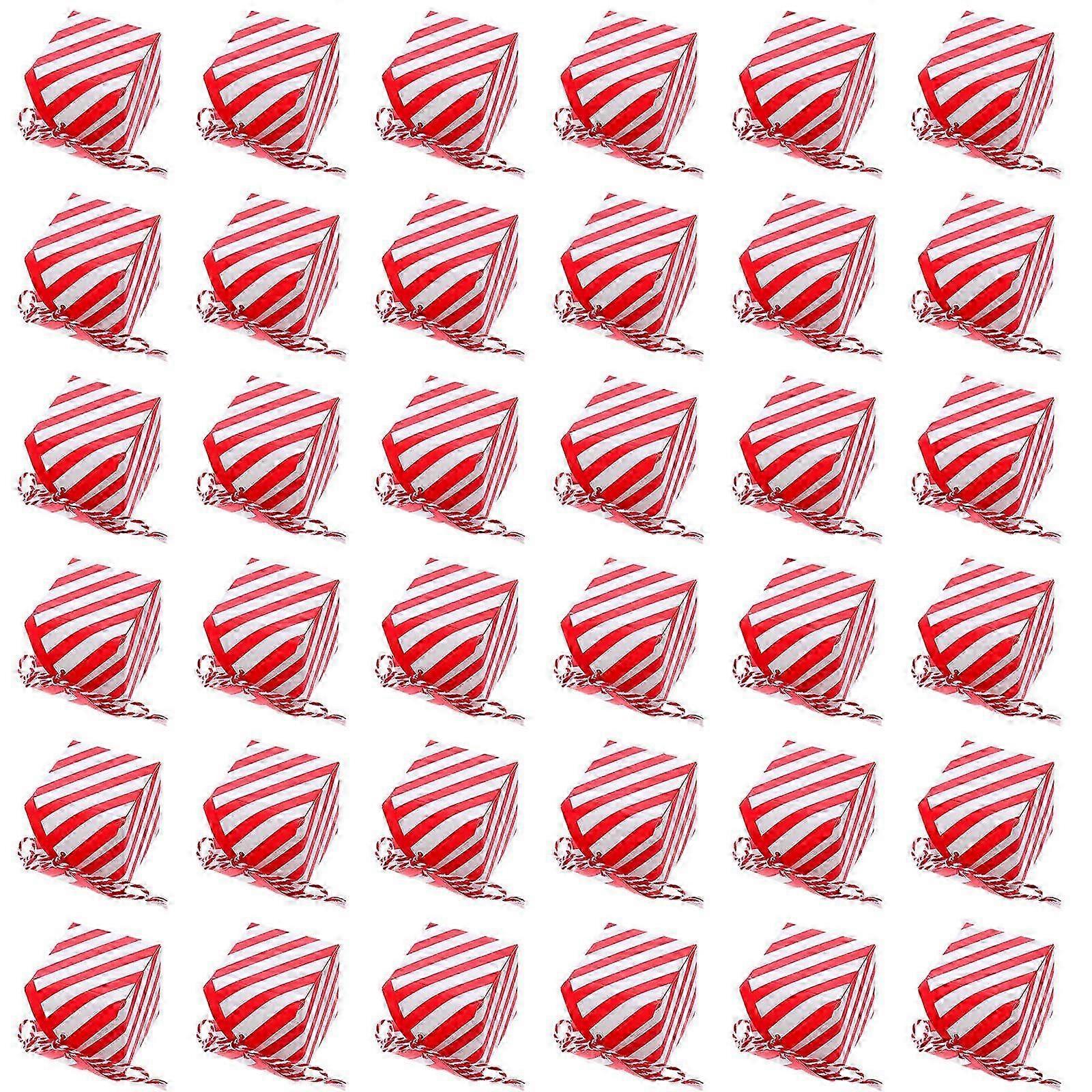 Wedding Candy Box Paper Storage Boxes for Candy Wrapping 48Pcs Set