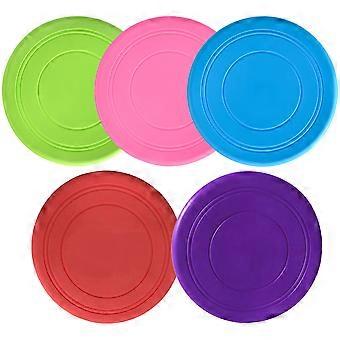 5Pcs Outdoor Hund Disc Spielzeug Hund Kauspielzeug Wurfscheibe Spielzeug Welpe Outdoor Spielzeug Haustier Hund Fliegendes Spielzeug