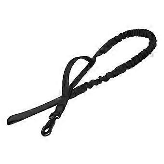 Bungee Dog Leash Dog Training Leash with Handle Shock Absorbing Heavy Duty Nylon Portable Dog Leashes for Small/Medium Dogs Jogging Grooming Black Sna