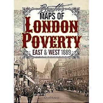 Booth's Maps of London Poverty, 1889: East & West London