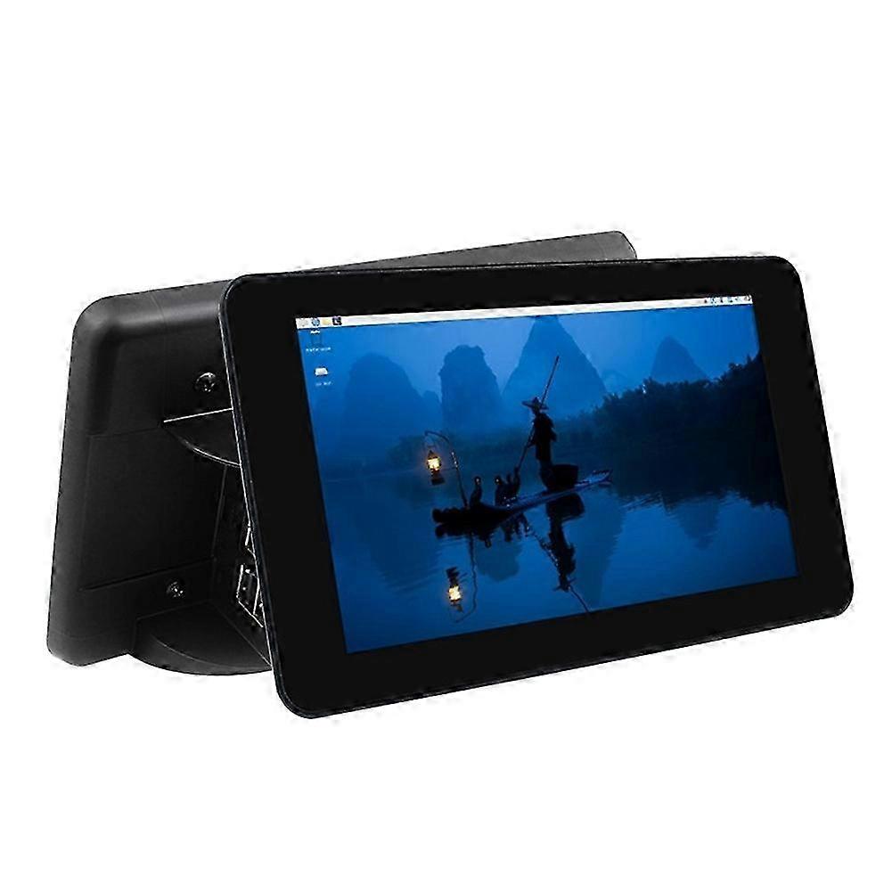 compatible with Raspberry Pi 7 Inch DSI 1024x600 Display IPS Capacitive Touch Screen with Case compatible with Raspberry Pi 5