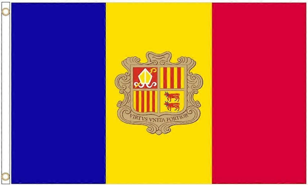 Andorra State Flag MKA-1125