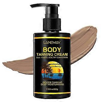 Body Tanning Cream Bronzer Body Lotion Wheats Skin Care Cream Premium Tanning Accelerator Cream Langdurige natuurlijke tante 200g