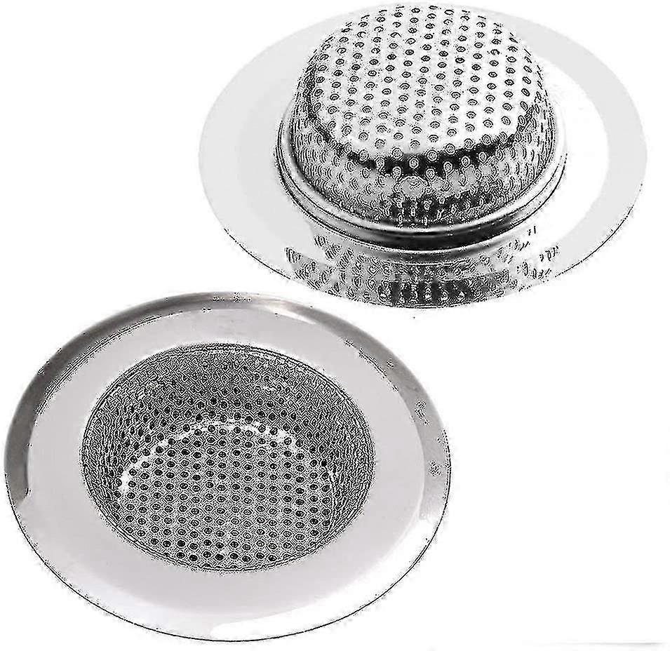 2pcs Kitchen Sink Strainer Drain Screen Compatible Kitchen/bathroom Sink