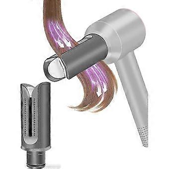 Hair Straightener Attachment, V-Shaped Opening, Negative Ions, Smooth & Shiny, Compatible with Dyson Supersonic HD01 HD02 HD03 HD04 HD07 HD08 HD15