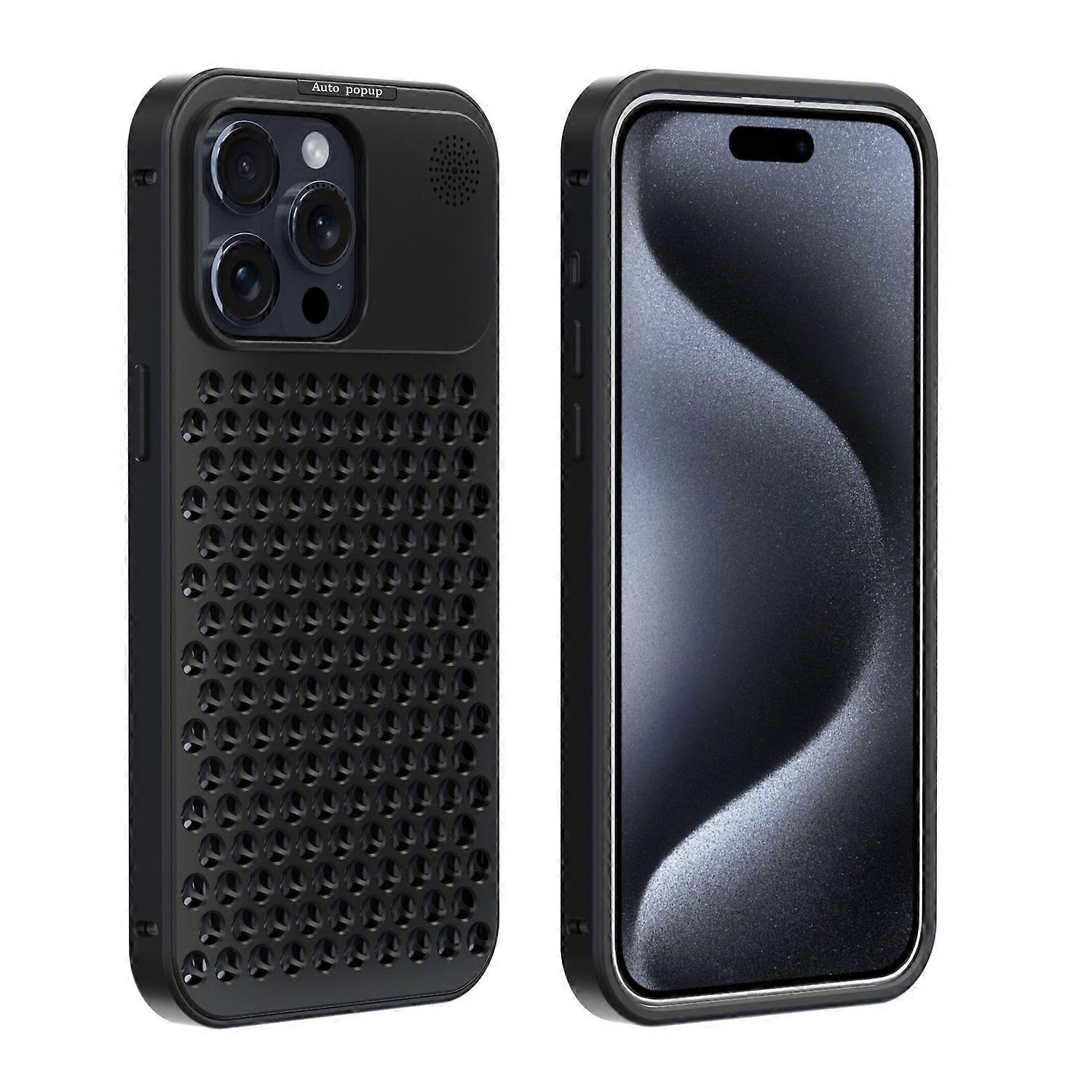 Premium Aluminum Heat Dissipation Case for Apple iPhone 15 Pro Max