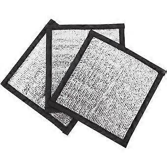 3-pack Self-warming Pet Heat Pads, Insulated Reptile Mat, Winter Warmer for Tortoise, Cats, Puppies, and Parrots