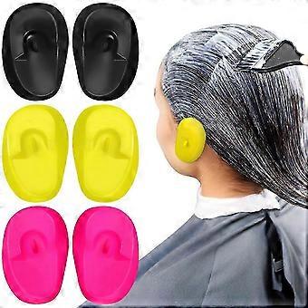Shield Ear Covers Earmuffs Hair Styling Tools 6Pcs Elders